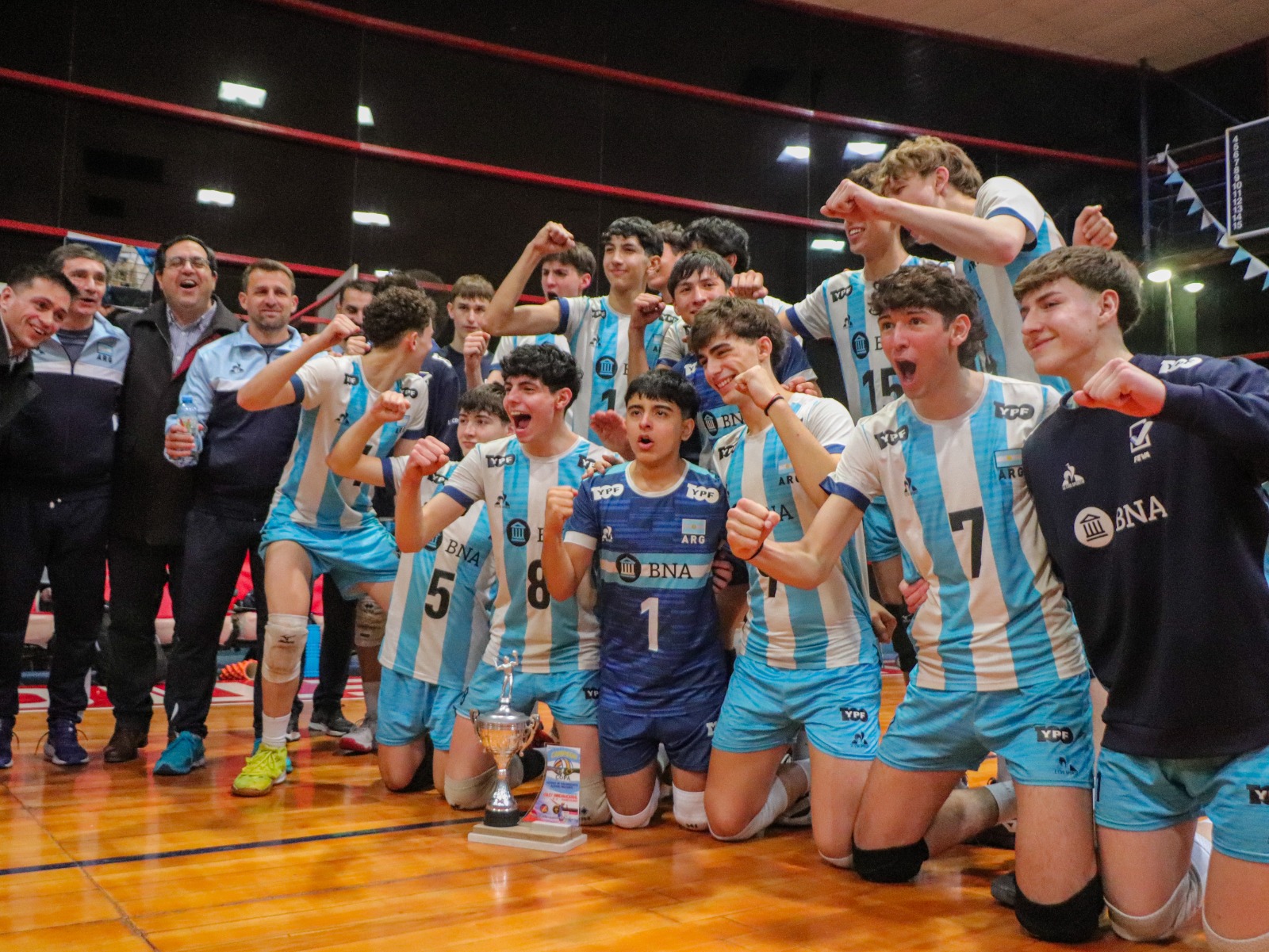 Vóley U17 en Reconquista: Argentina se impuso sobre Brasil